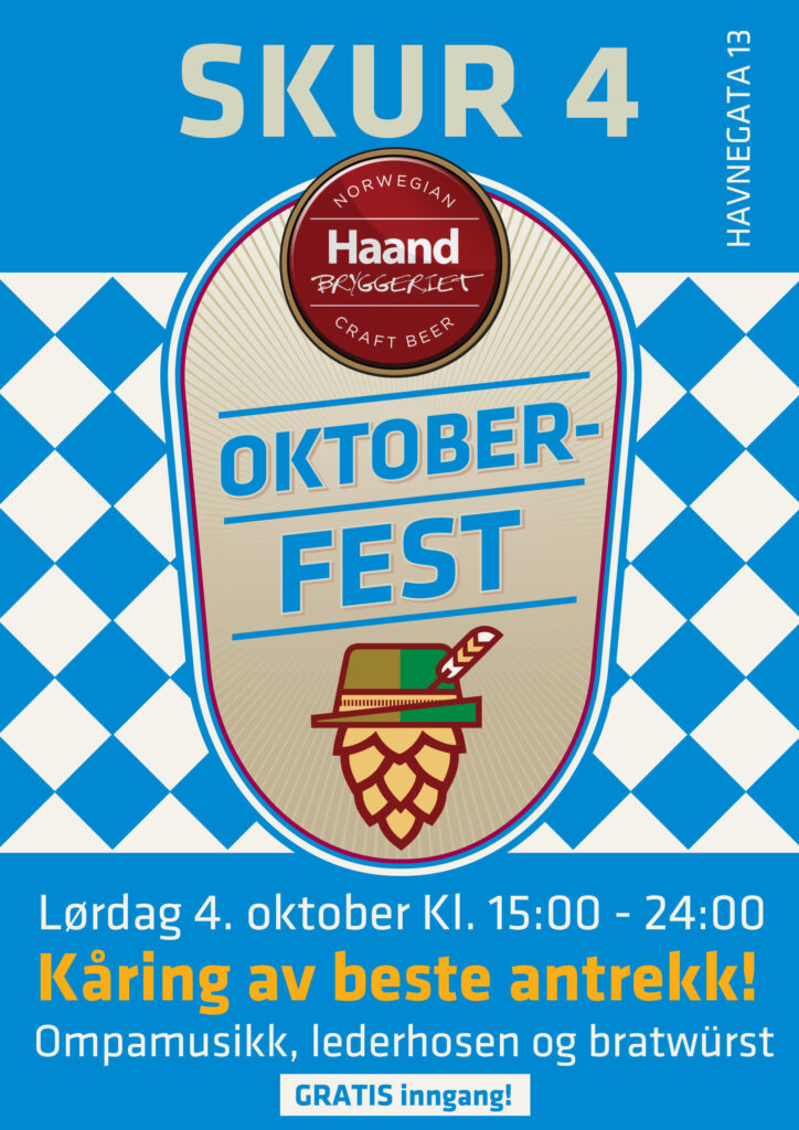 Oktoberfest lørdag 4. oktober