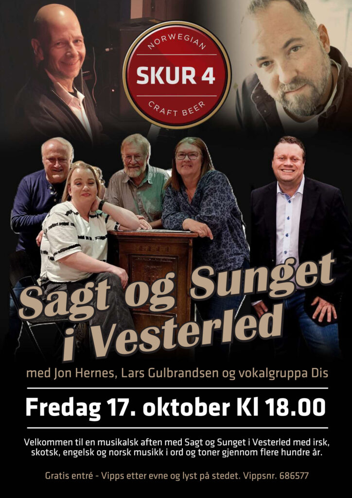 Sagt og Sunget i Vesterled - gratiskonsert