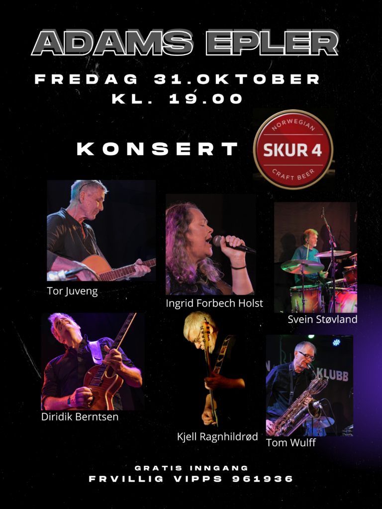 Gratiskonsert med Adams Epler