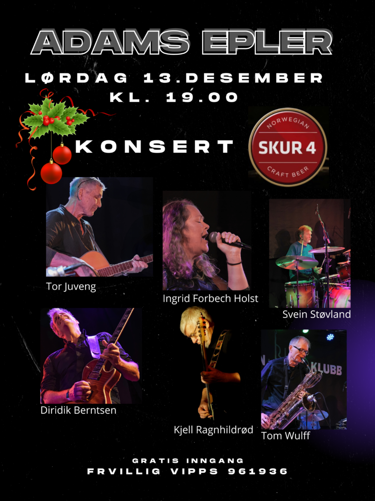 Gratiskonsert med Adams Epler