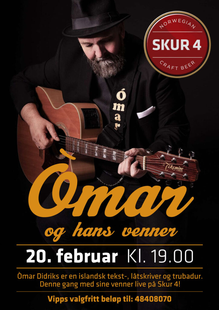 Gratiskonsert med Omar og hans venner