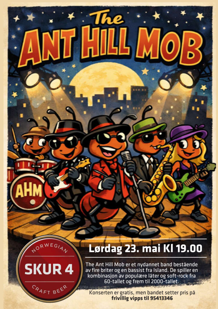 Gratiskonsert med The Ant Hill Mob
