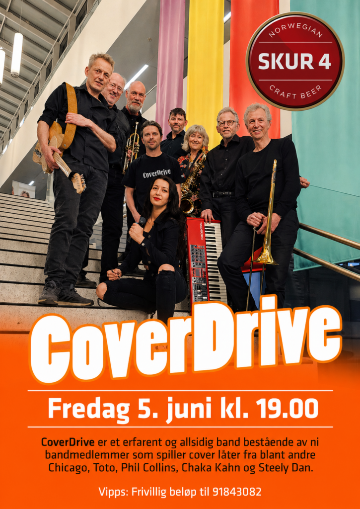 Gratiskonsert med CoverDrive