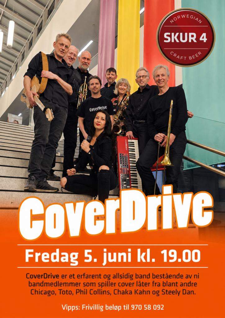 Gratiskonsert med CoverDrive