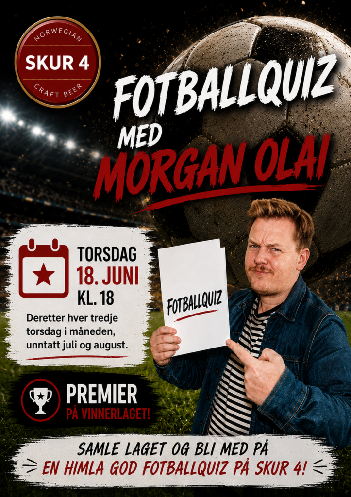 Fotballquiz med Morgan Olai