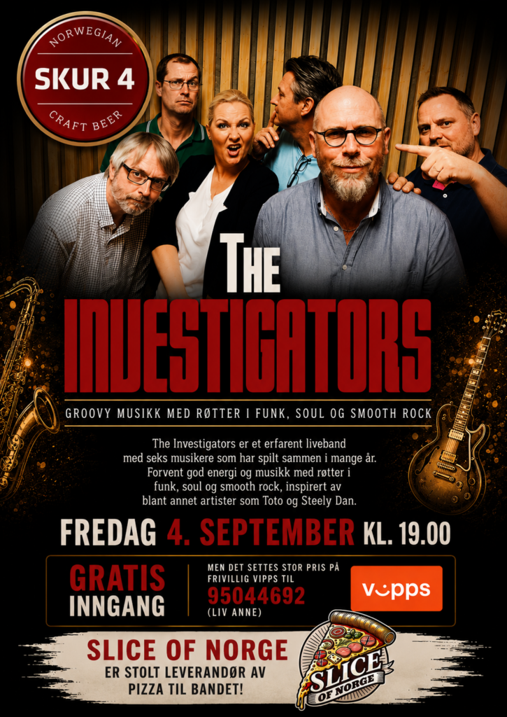 Konsert med The Investigators