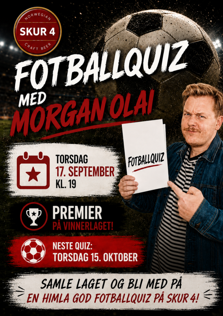 Fotballquiz med Morgan Olai