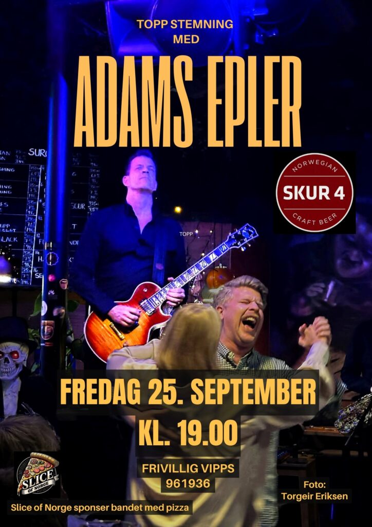 Gratiskonsert med Adams Epler