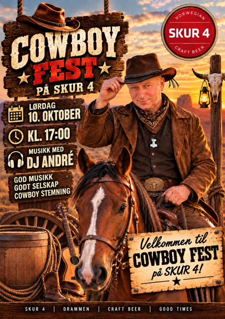 Cowboyfest - gratis inngang
